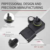 OTUAYAUTO MAP Manifold Absolute Pressure Sensor - Replacement for 2012-2019 Hyundai Accent, 2010-2019 Tucson, 2008-2018 Sonata, 2011-2019 Elantra, 2010-2013 Kia Forte, 08-16 Optima OEM 39300-2B000